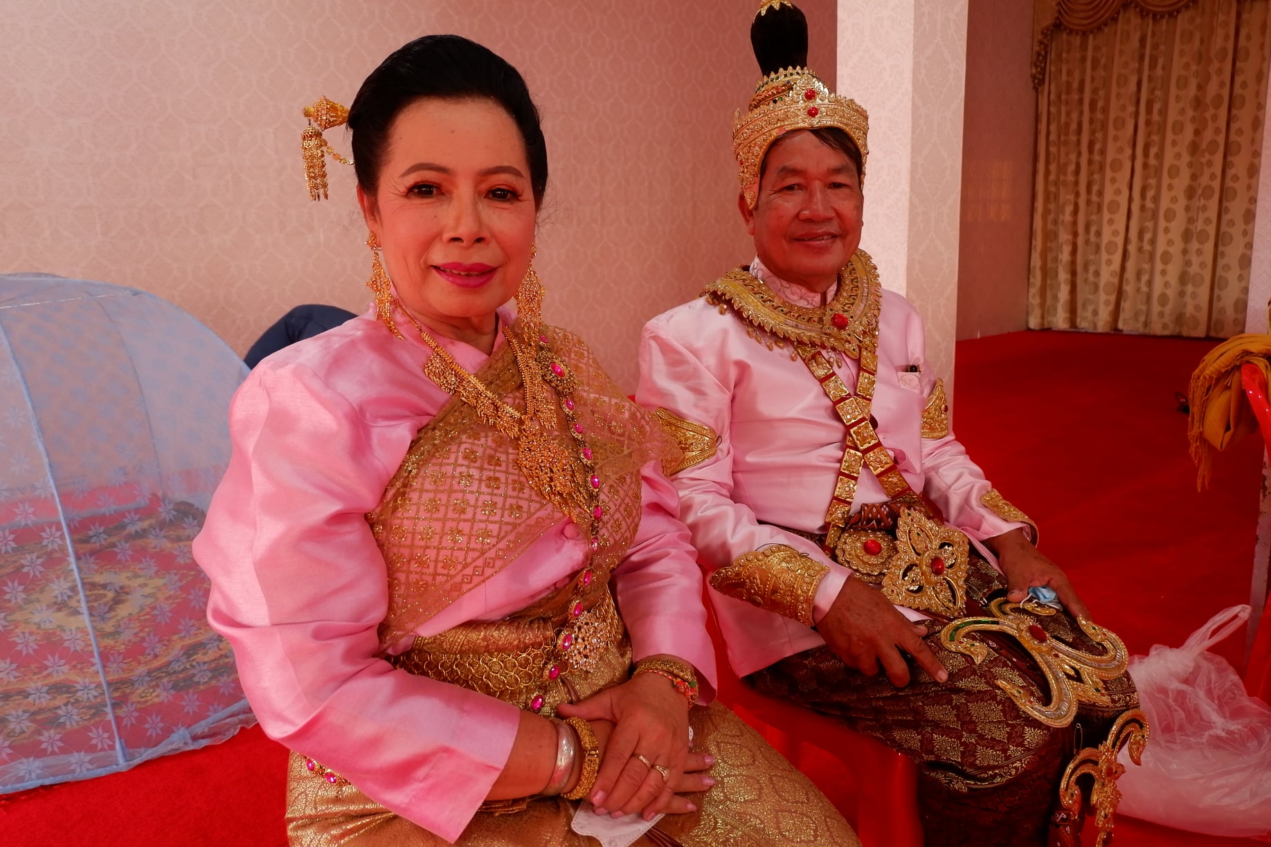 การเตรียมกิจกรรมเทศน์มหาชาติ